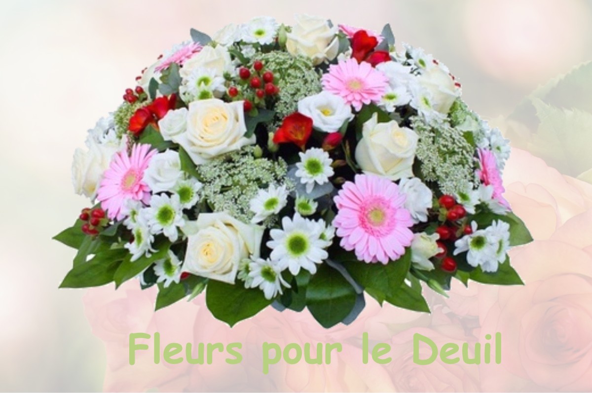 fleurs deuil LUBBON